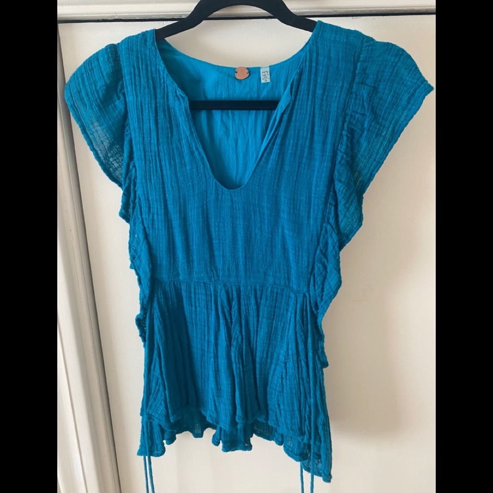 Free People Tie Side Top